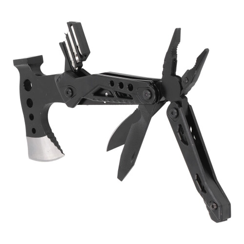 Foldable Multifunctional Axe Axe Hammer Pocket Size Multitool Stainless Steel Tool for Outdoor Camping