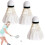 Badminton balls with duck feathers, 3 pieces, stable training equipment 1
