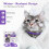 3 Pack Calming Collar for Cats and Kittens Pheromone Collar Efficient Relieve Anxiety 4
