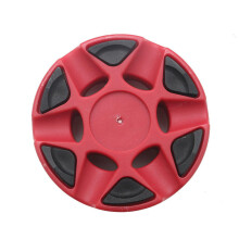 Street Hockey Discs Hockey Discs Hockey Balls Outdoor MultiFunction Driveway Sports Balls for Training Out of Ice Outdoor Games for Adults red
