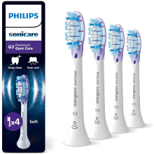 Teste di ricambio Philips Sonicare HX9054/87 Set di 4 Testine da spazzolino standard