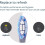 Philips 4er Pack Bürstenköpfe - PHILIPS - HX9054/88 - G3 Schwarz 2