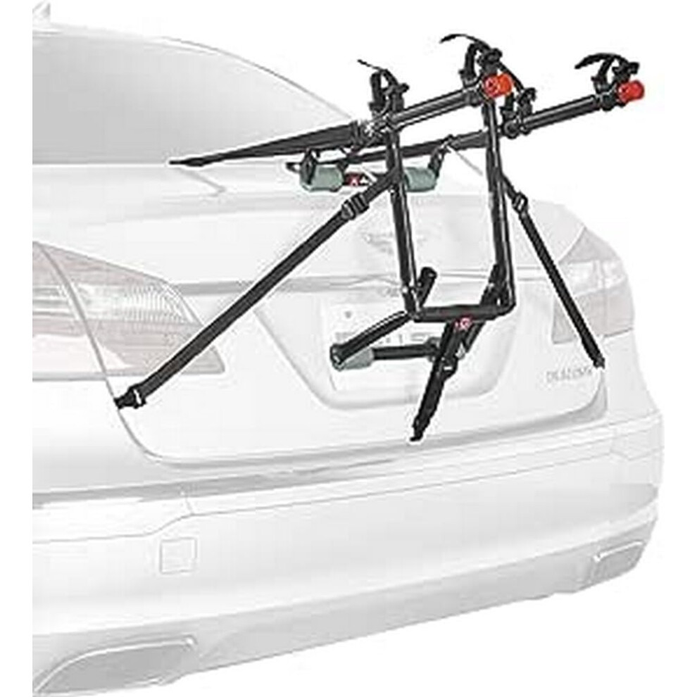 Allen Sports Deluxe 2-Bike Trunk Mount Rack, Model 102DN-R, Black