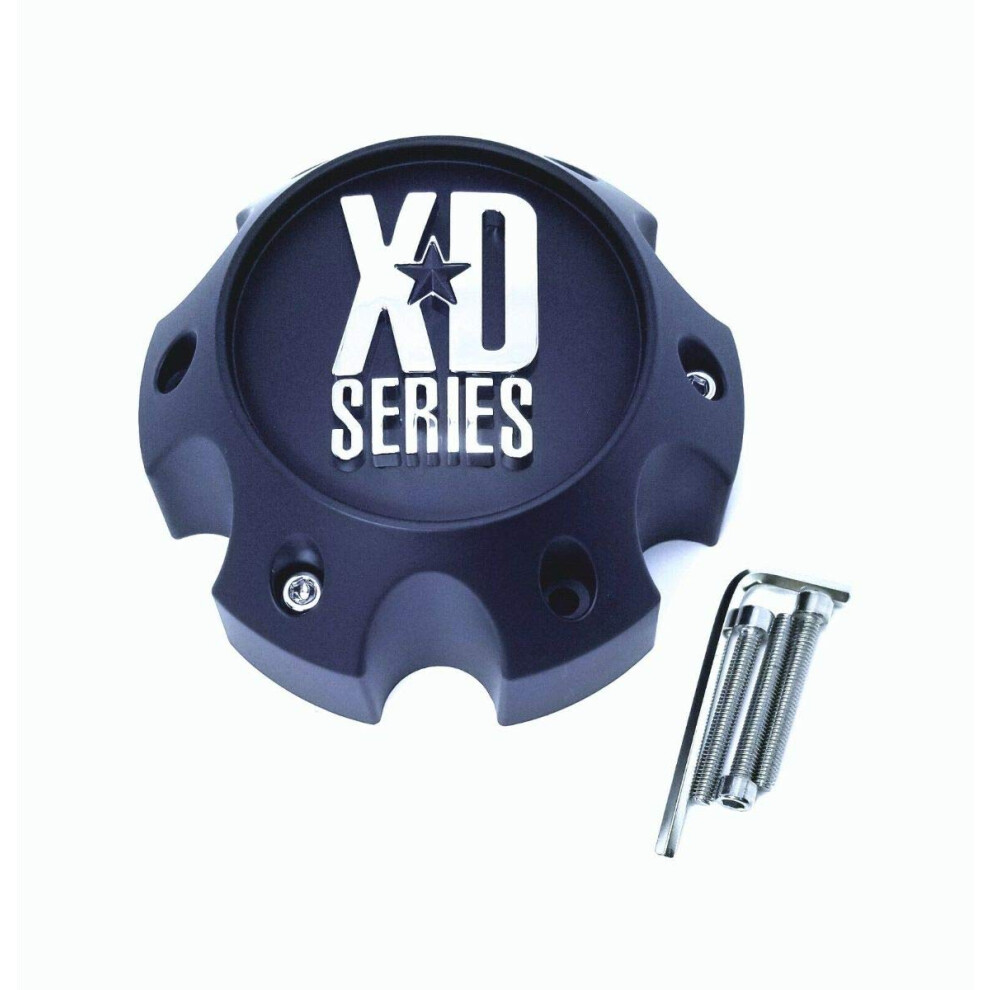 Kmc Xd Series Wheels 1079L145mb 6X139.7 Matte Center Cap Six Lug Black 738676140422