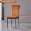 AINPECCA (Orange, 6) Velvet Dinning Chair High Backrest 4