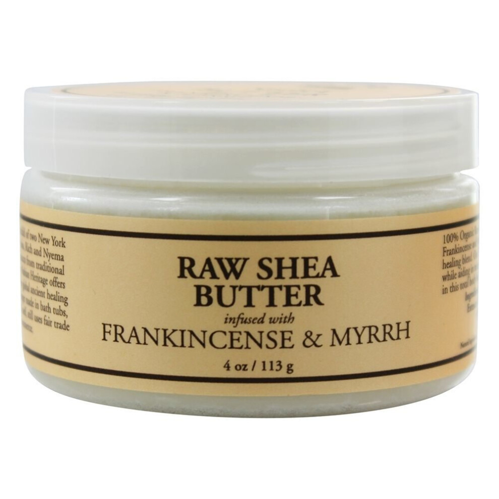 Nubian Heritage Shea Butter Lotion, Raw, 4 Ounce - Pack Of 2