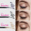 Ruby Kisses Classic Liquid Eyeliner, Smudgeproof Long Lasting Eye Makeup with Felt-Tip Applicator (1 PACK, Black) 5