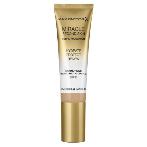 Max Factor Max Factor Miracle Second Skin Foundation SPF20 07 Neutral Medium 30ml
