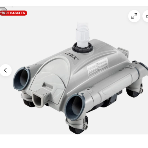 Intex Intex Automatic Robot Pool Vacuum Cleaner for Above Ground Swimming 2