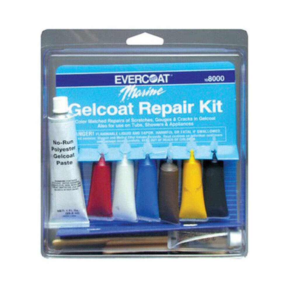 Evercoat Fibre Glass Co Gel Coat Repair Kit 1 Oz.-image