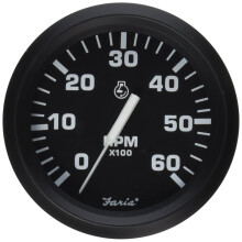 Faria Beede Faria 32804 Tachometr - 6000 RPM Euro Black