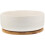 White Modern Succulent Pot Indoor Planter with Tray 16.4X16.4X5.7CM 1