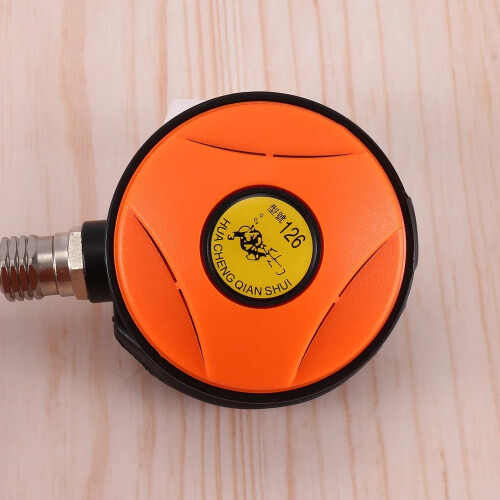 Scuba Diving Diving Regulator Diving Snorkel Equipment Pressure Reducer 2nd Dive Regulator Orange Ref: 6792 1