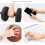 Magnetic compression gloves, protective fingerless wrist support for outdoors 4