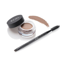 Ardell Brow Pomade - Medium Brown, Smudge-Proof Long-Lasting Eyebrow Makeup with Dual-Ended Brush