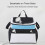 Dog Bike Basket Carrier, Pet Bicycle Front Carrier Backpack, Foldable,Removable, Reflective Strips 4