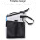 Dog Bike Basket Carrier, Pet Bicycle Front Carrier Backpack, Foldable,Removable, Reflective Strips 5