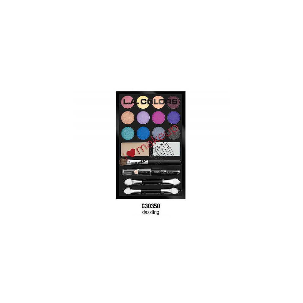 L.a. Colors La Colors I Heart Makeup Drama Eye Palette(D0102h2cy1v)