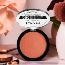 NYX PROFESSIONAL MAKEUP Duo Cipria Illuminante Cromatica Sintetica