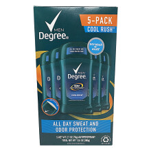 Degree Men Dry Protection Antitranspirant, Cool Rush (76 g, 5 Stk.)
