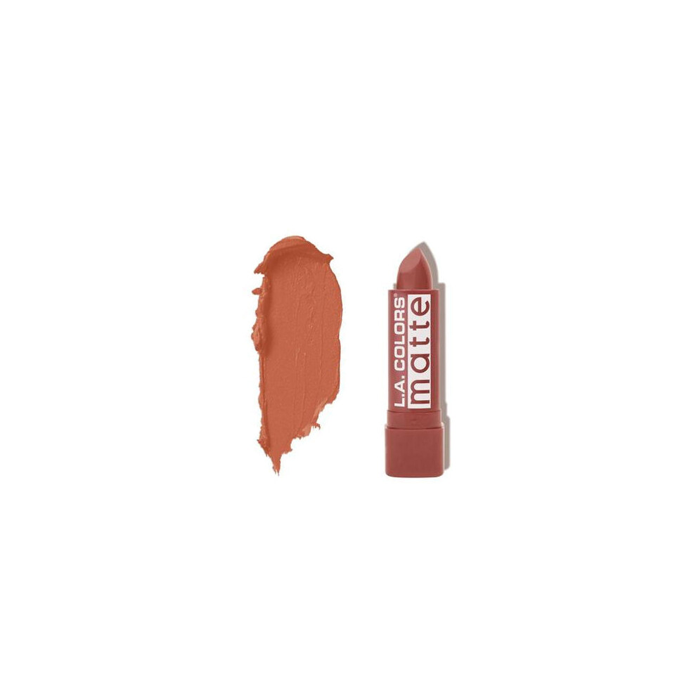 L.a. Colors Cream,Brown Matte Lip Color Caramel Cream Cml545