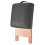 VidaXL vidaXL Massage-Klapphocker 12 cm dicker Sitz Schwarz 3