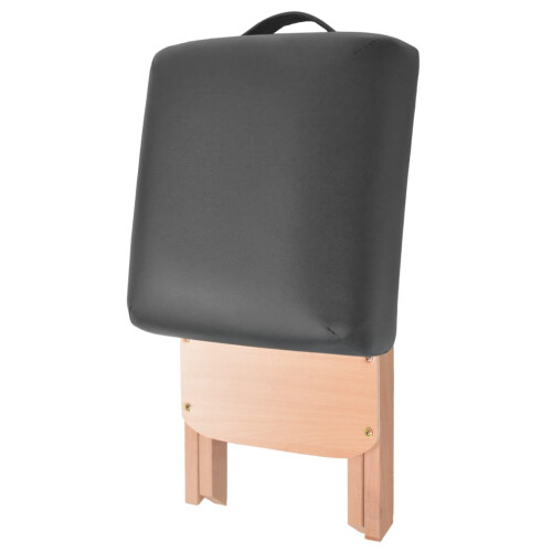 VidaXL vidaXL Massage-Klapphocker 12 cm dicker Sitz Schwarz 2