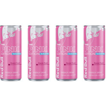 Red Bull Energy Drink Sugar Free Pink Forest Fruits 250ml (Pack of 36)