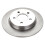 Sada rotoru zadn brzdy TRQ Solid kompatibiln s Ford Focus 2012-2018 5