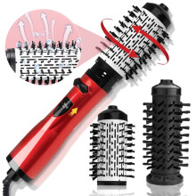 3-In-1 Hot Air Brush And Rotating Hair Dryer