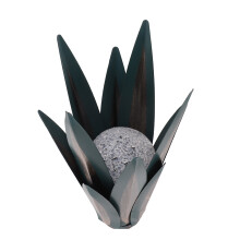 Dark Green Tequila Art Sculpture 26.5cm 300MAH Light