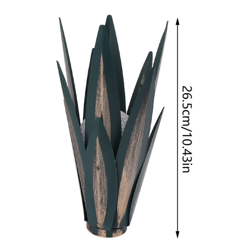 Dark Green Tequila Art Sculpture 26.5cm 300MAH Light 1