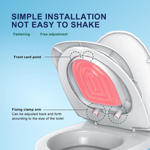 Professional Cat Toilet Trainer Kit  Universal Reusable Kitty Potty Train System (Pink) 1