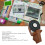 Portable Brown Embossing Label Maker with 2 Tape Rolls 3