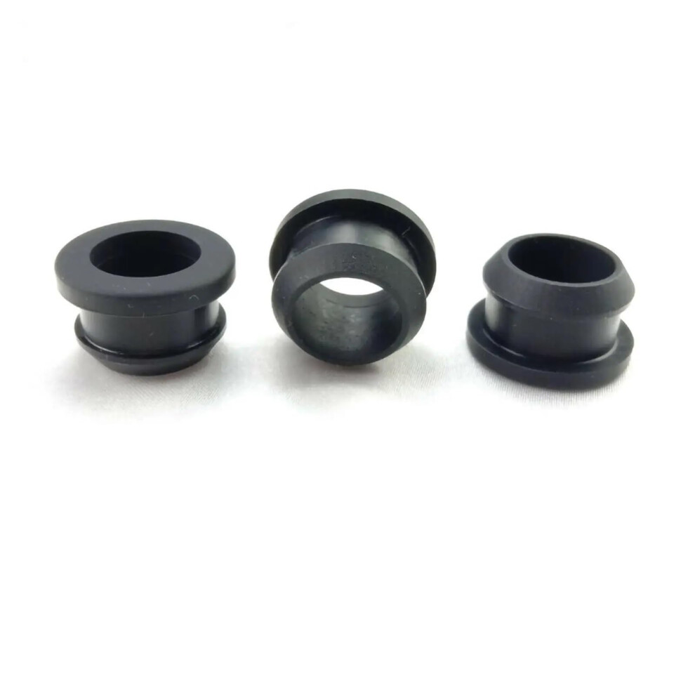 Home Accessories Black 4.5Mm-50.6Mm Silicone Rubber Snap-On Grommet Hole Plugs End Caps 6276012697116