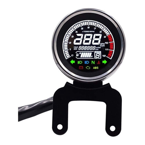 Motorcycle Odometer Universal Motorcycle Digital Tachometer Speedometer Odometer Digital Tachometer Odometer Speedometer