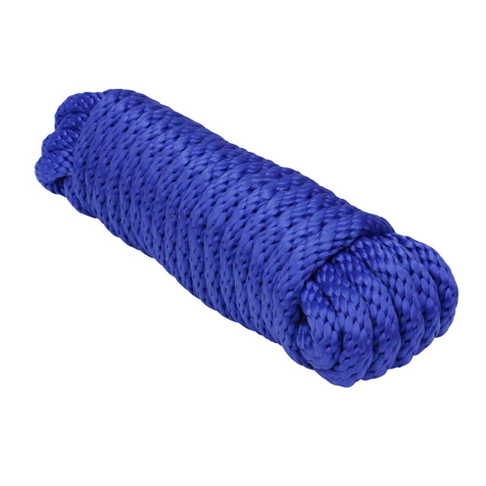 Extreme Max 3008.0064 Solid Braid MFP Utility Rope - 3/8"" x 25'  Blue-image-OPC-PFKKXRZ-NEW