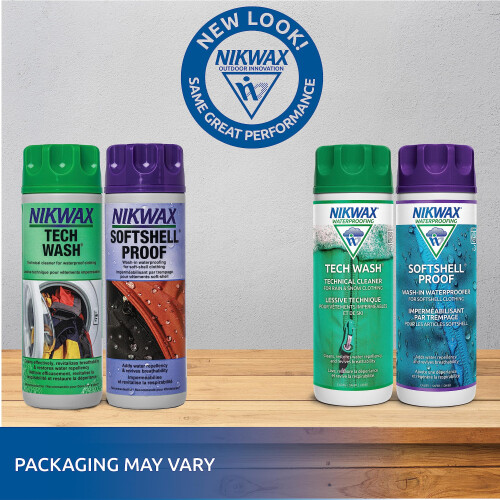 Nikwax Duo-Pack Καθαρισμού & Αδιαβροχοποίησης Softshell, 600ml 1