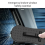 (Long, Red) Multifunction Car Doorstep Foldable Emergency Window Breaker Auto Latch Hook Foot Pedal 5