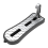 (Long, Silver) Multifunction Car Doorstep Foldable Emergency Window Breaker Auto Latch Hook Foot Pedal 1