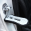 (Long, Red) Multifunction Car Doorstep Foldable Emergency Window Breaker Auto Latch Hook Foot Pedal 2