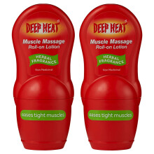 Lotion de massage musculaire     bille Deep Heat 50 ml (lot de 2)