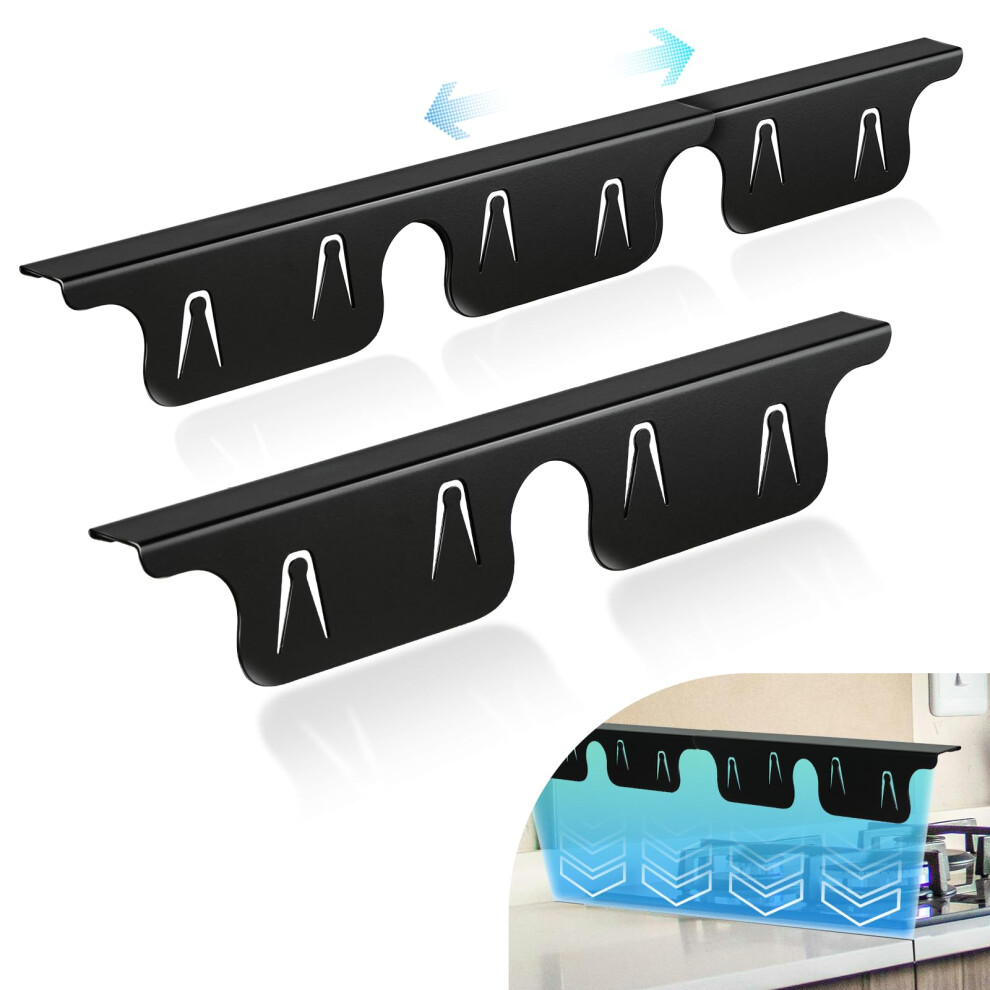 Stainless Steel Stove Gap Covers 13.8~27.5 Inch Retractable, Range Trim Kit 6276012698359