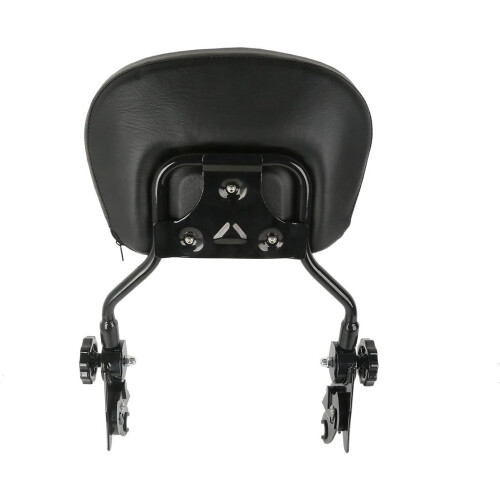 Detachables Tall Sissy Bar UprightShort Black Powersports Sissy Bars Passenger Backrest 2