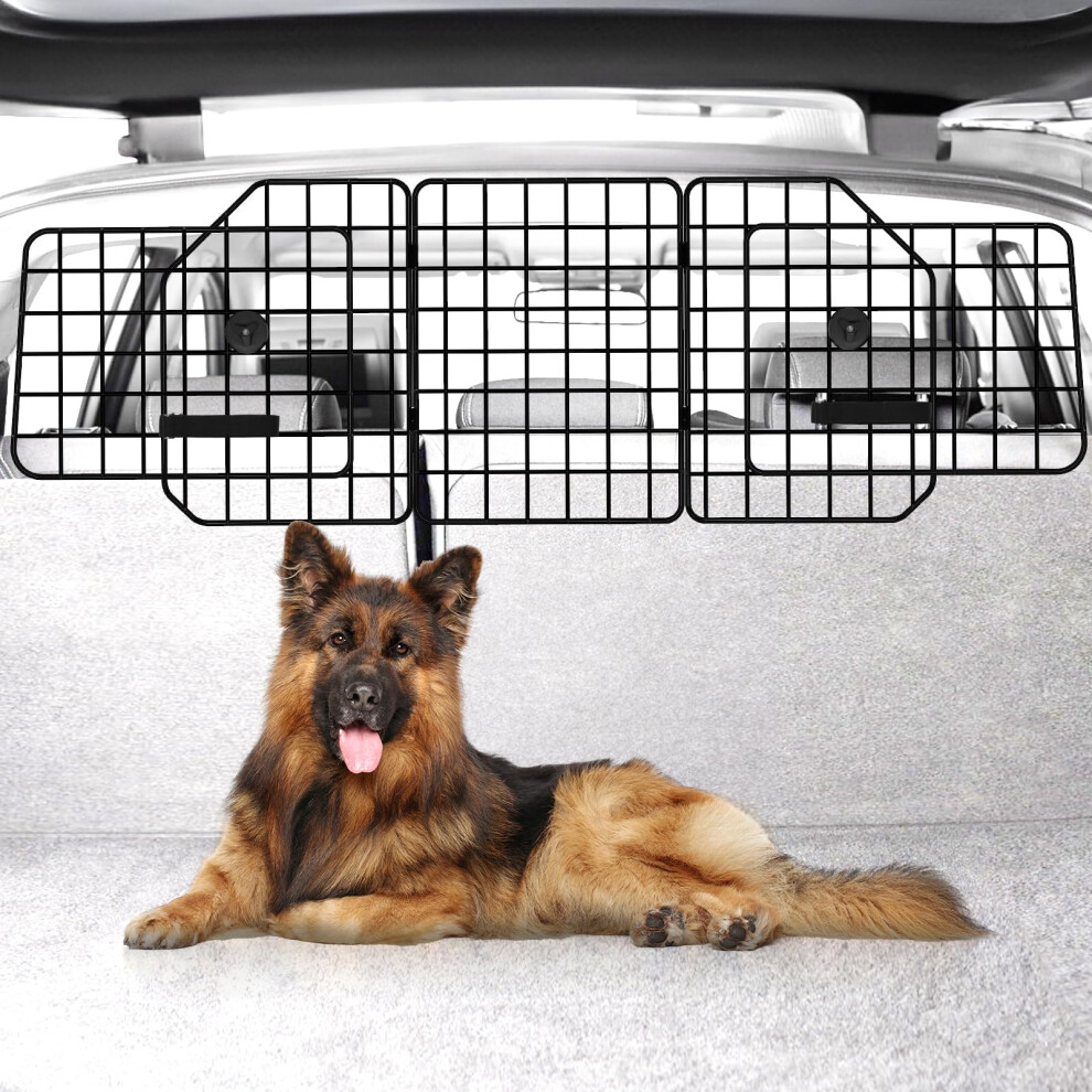 Universalfit Dog Car Barrier,Adjustable For Suvs,Cars,Trucks,Heavyduty Wire Mesh Guard 6276012699998