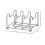 Simple Houseware Kitchen Houseware Organizer Pantry Rack Zilver 5