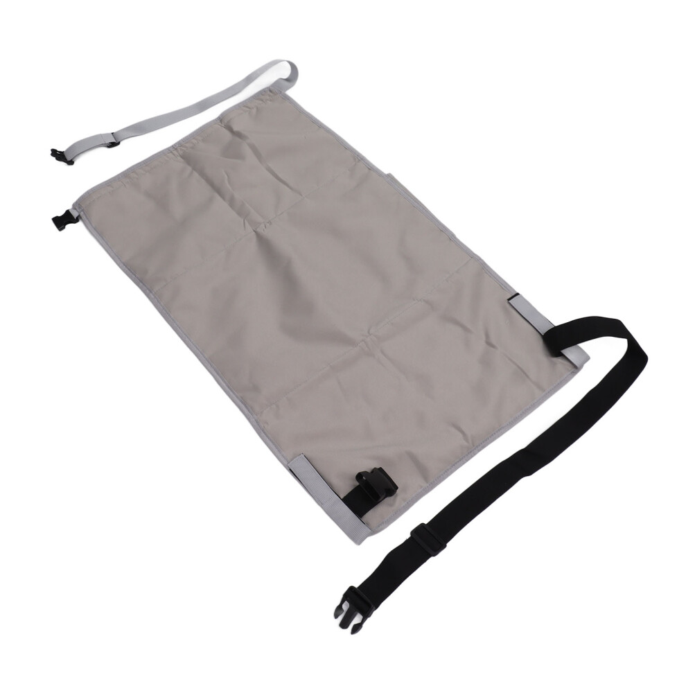 Portable Toddler Travel Bed Airplane Footrest Hammock Grey