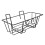 1 Pc Iron Flower Pot Rack Deck Railing Storage Balcony Hanging Plant Shelf Black Square Hook 1