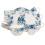 Elama Traditional Blue And White 16 Piece Dinnerware Set 2