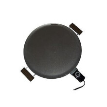 Bethany Heritage Griddle 1450 W 16 In. Dia. Maniglie in legno satinato
